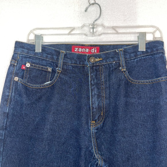 Zana Di Dark Blue Women's Junior's‎ Bootcut Jeans y2k 2000s sz 9 - Picture 2 of 4